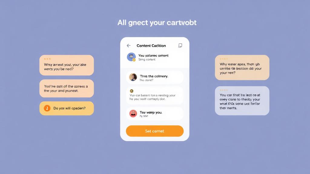 AI interface showing child-friendly content creation prompts and responses